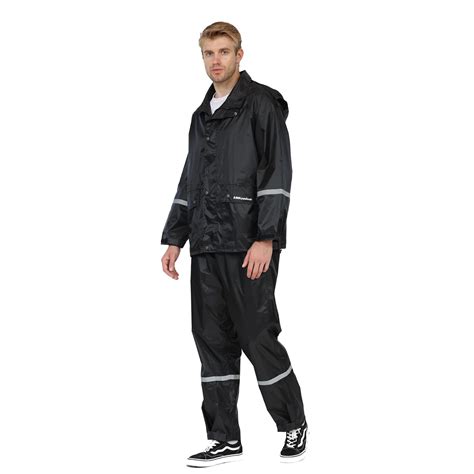 Snapklik.com : Classic Rain Suits For Men Waterproof Durable Rain Gear