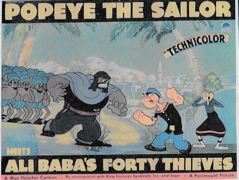 Popeye The Sailor Meets Ali Baba S Forty Thieves