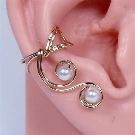 Ear Cuff 14k Gold Filled Ear Cuff Rose Gold Ear Cuff Elegant