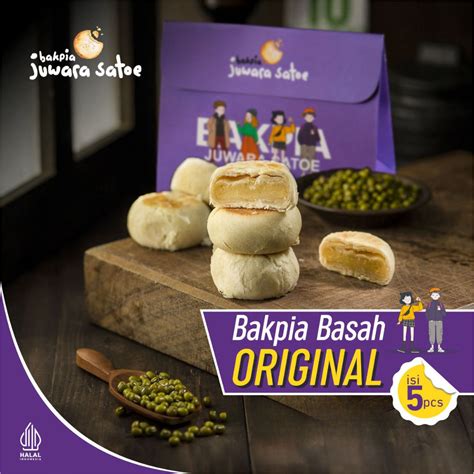 Order Online Isi Bakpia Basah Kacang Hijau Original Juwara