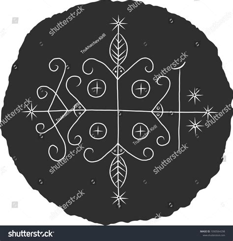 Veve Papa Legba Stock Vector (Royalty Free) 1090564298 | Shutterstock