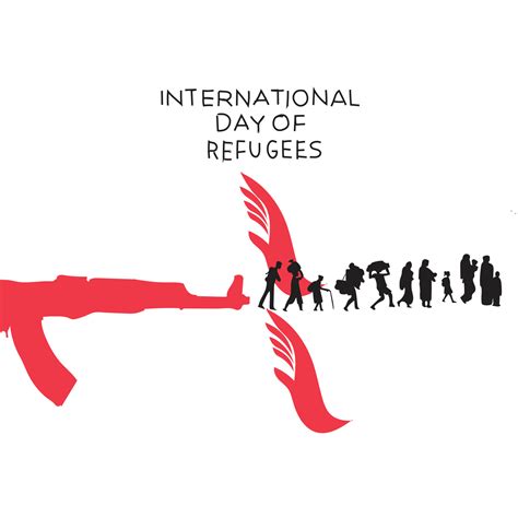 World Refugee Day Is Celebrated Every Year On 20 June 16272970 Vector