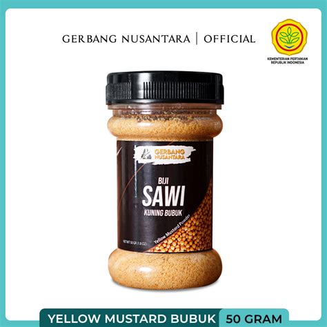 Jual Gerbang Nusantara Biji Sawi Kuning Bubuk Bumbu Masak Dapur