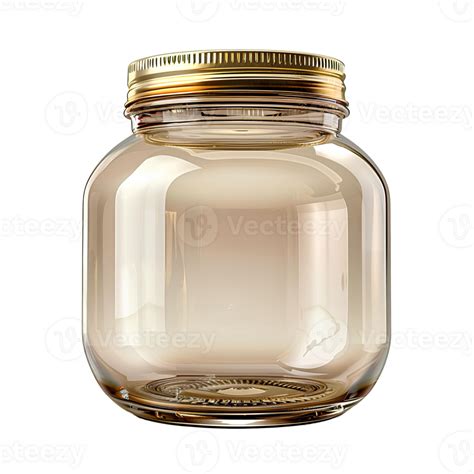 Empty Glass Jar Empty Jar Isolated Glass Jar 48336700 Png