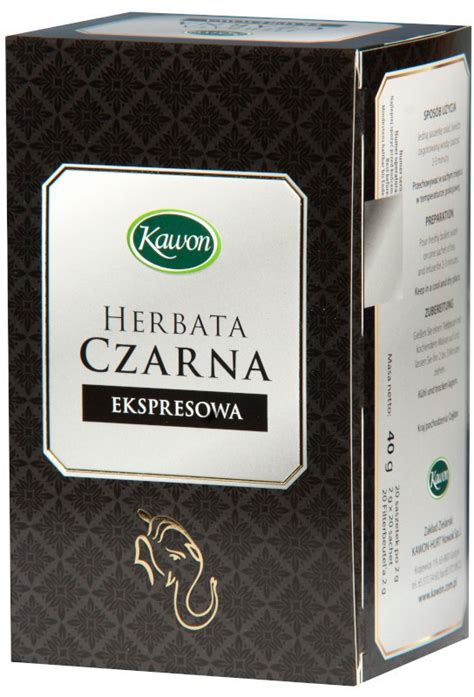 Rozetka Pl Herbata Kawon Czarna Expresowa 20x2 G 5907520308287