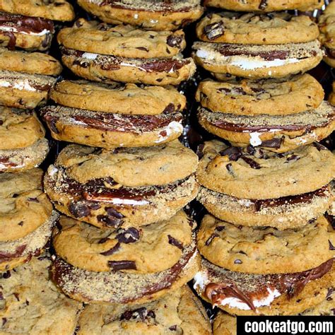 Easy Smores Cookies - Cook Eat Go