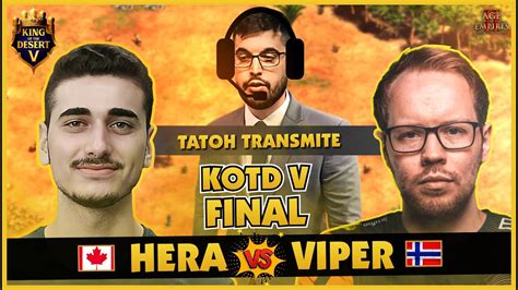 Gran Final Hera Vs Theviper King Of The Desert V Youtube