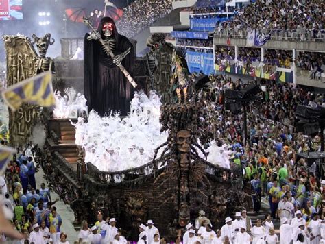 Comissão de frente da Unidos da Tijuca o grande momento do Carnaval