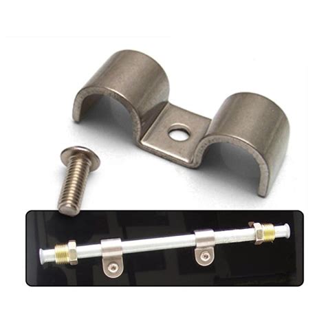 3/16 Stainless Steel Double Line Clamps - Pack of 12 « helixsuspension.com