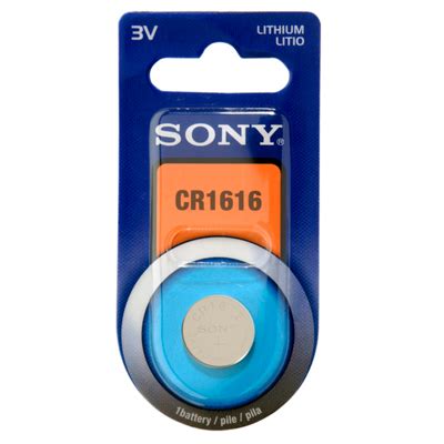 Batería Litio CR1616 Sony 3V 1 Pila Digitalife eShop