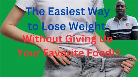 How To Lose Weight Without Giving Up Your Favorite Food Part 1 Causes Of Obesity Youtube