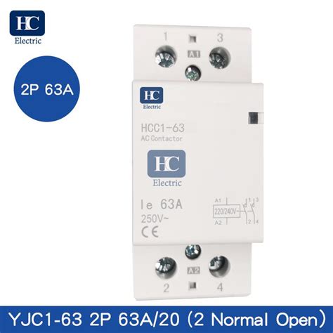 A No P Household Ac V Din Rail Modular Contactors