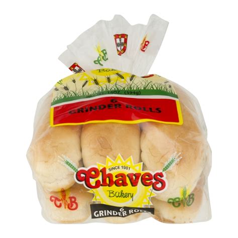 Save on Chaves Bakery Grinder Rolls - 6 ct Order Online Delivery | Stop ...