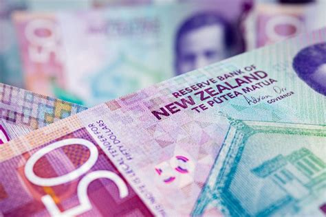 Currency, New Zealand Dollar Banknotes. Stock Photo - Image of white ...