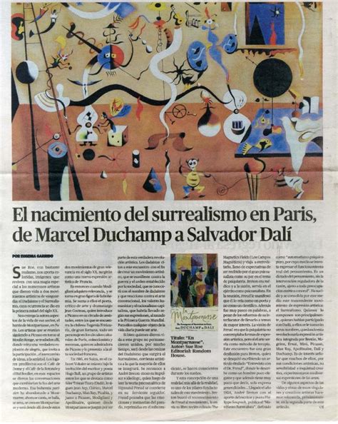 El Nacimiento Del Surrealismo En Paris De Marcel Duchamp A Salvador