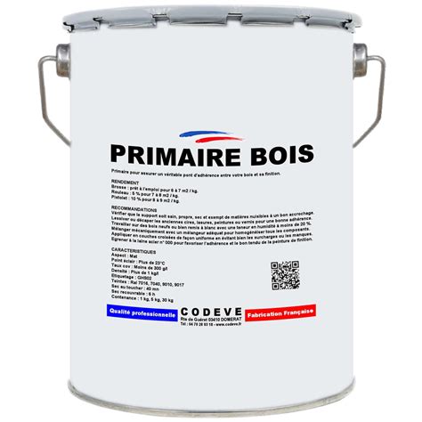 Primaire Bois 4x5 L Codeve Bois 7016 Gris Anthracite Leroy Merlin