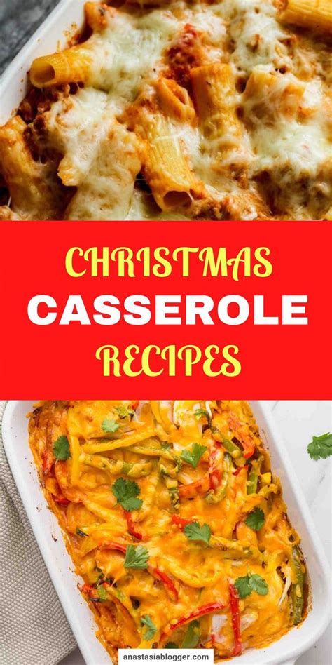 Christmas Casserole Recipe With Text Overlay