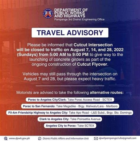 Travel Advisory