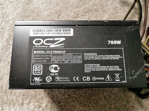 Zasilacz Ocz Mod X Stream Pro W Warszawa Wawer Olx Pl