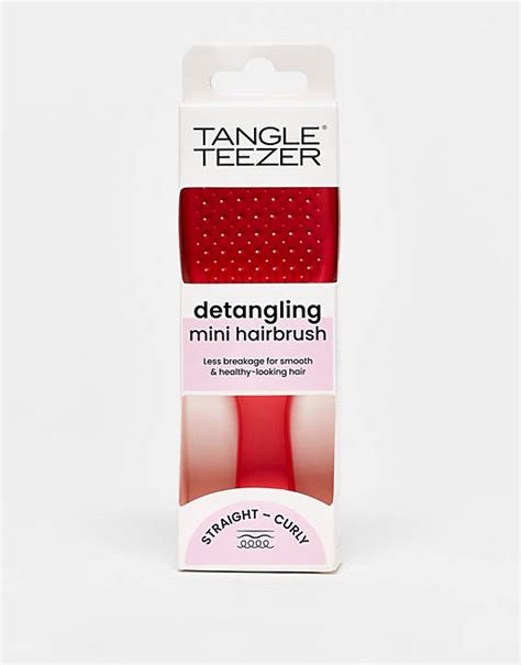 Tangle Teezer The Mini Ultimate Detangler Pink Punch Asos