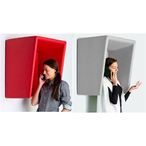 Acoustic Phone Hoods Indoor Wall Mounted Square Top From Our Acoustic