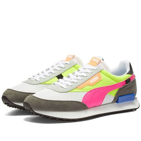 Puma Rider Play On Puma White And Castlerock End Cn