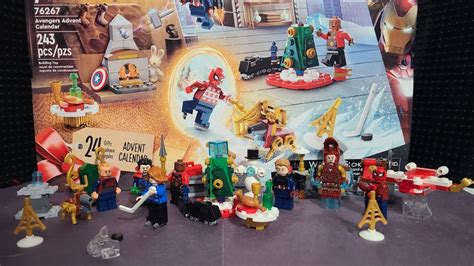 Lego Marvel Super Heroes Advent Calendar Full Video Youtube