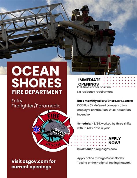 Ocean Shores Fire Department - Fire Chief | Ocean Shores WA