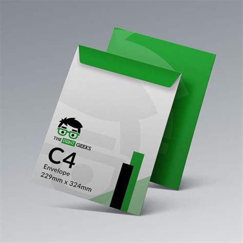 Branded C4 Envelopes - The Print Geeks