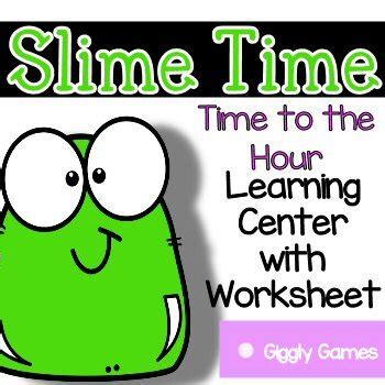 Giggly Games Slime Time Time to the Hour Learning Center by Giggly Games