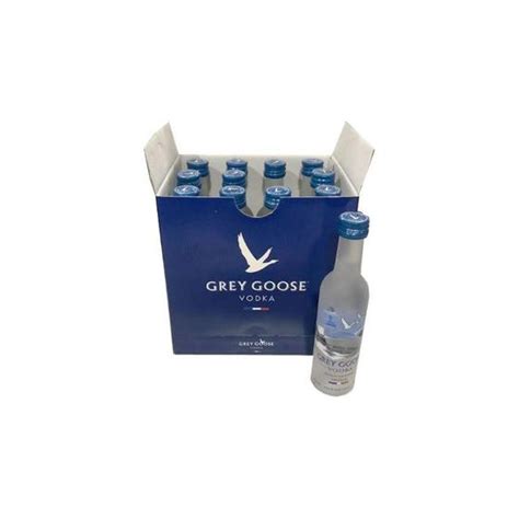 Kit 12 Miniatura Vodka Grey Goose 50ml Vodka Magazine Luiza