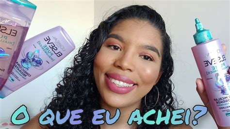 O Que Eu Achei Shampoos E Condicionador Elseve Lor Al Pure