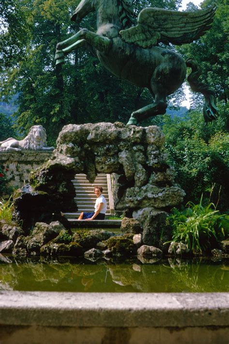 Aunty May Pegasus Fountain Mirabell Gardens Salzburg A Flickr