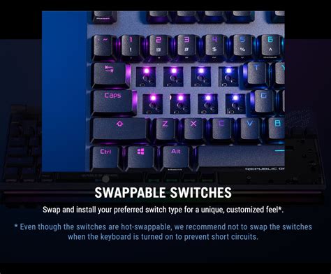 Asus Rog Strix Flare Ii Animate Gaming Keyboard Hz Polling Rate Rog Nx Switch Hot Swappable