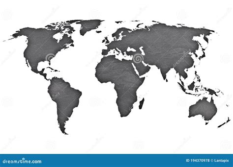 Map Of World Dark Background Vector Illustration | CartoonDealer.com ...