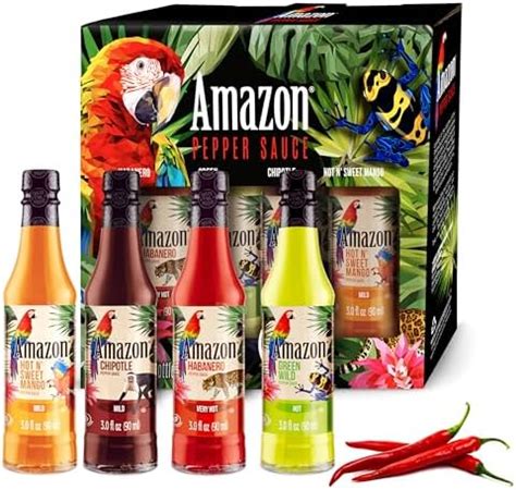 Amazon Melindas Mini Hot Sauce Variety Pack Surprise 30 Pack 2 Oz Each Gourmet Hot
