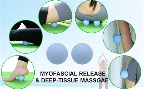 Hard Massage Ball Lacrosse Ball Firm Trigger Point Ball For Yoga