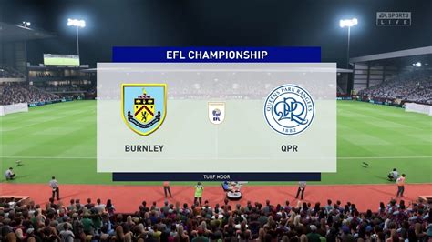 Fifa Burnley Vs Qpr Turf Moor Gameplay Youtube