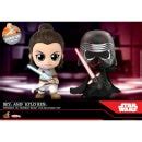 Hot Toys Cosbaby Star Wars Rise Of Skywalker Size S Rey Kylo Ren Set Of Merchandise