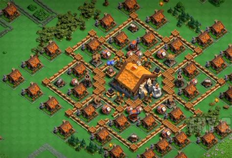 Clan Capital Peak Level 3 Layout 2 Clash Titans