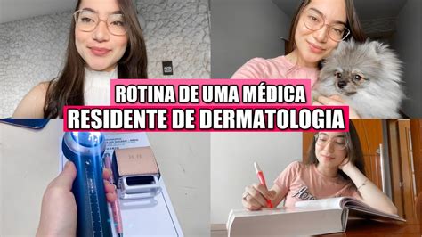 MEDVLOG ROTINA DE UMA MÉDICA RESIDENTE DE DERMATOLOGIA Harumy