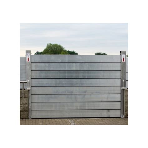 Easy Install Instant Aluminum Flood Barrier for Flood Control – ThatShop