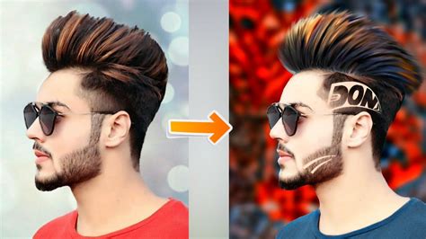 Amazing Hair Cut Photo Editing New Stylish Editing 2018 Best