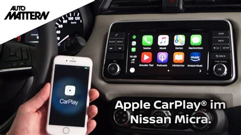 Apple CarPlay Im Nissan Micra YouTube