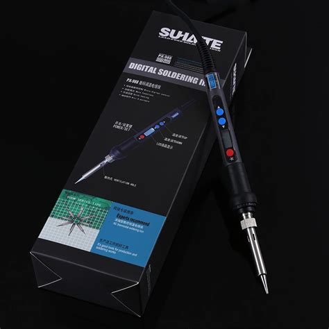 220V Digital LCD Electric Soldering Iron 90W Soldeerbout Adjustable