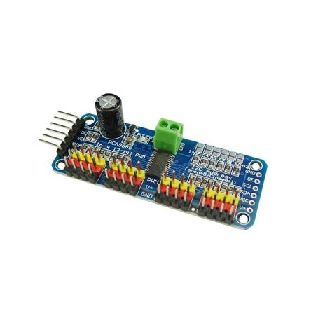 UIOTEC PCA9685 16 Channel 12 Bit PWM Servo Motor Driver IIC Module For