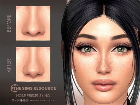 The Sims Resource Nose Preset 36 Hq