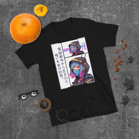 Cyberpunk Anime Girl From Neo Tokyo T Shirt