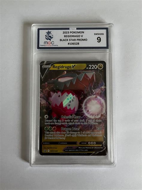 Pok Mon Tcg Regidrago V Sword Shield Swsh Holo Promo Promo For