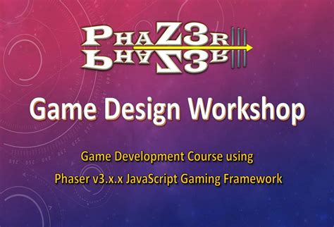 Amazon Phaser Iii Game Design Workshop Game Development Course